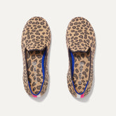 A pair of The Kids slip-on Loafers in Spotted shown from the top view.