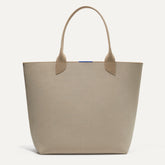PLP |The Lightweight Tote in Soft Sesame shown from the front.