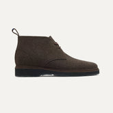 The Chukka Boot in Umber shown from the side.