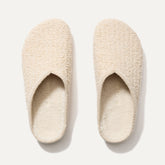 The Cozy Clog in Honeybun Bouclé shown from the top.