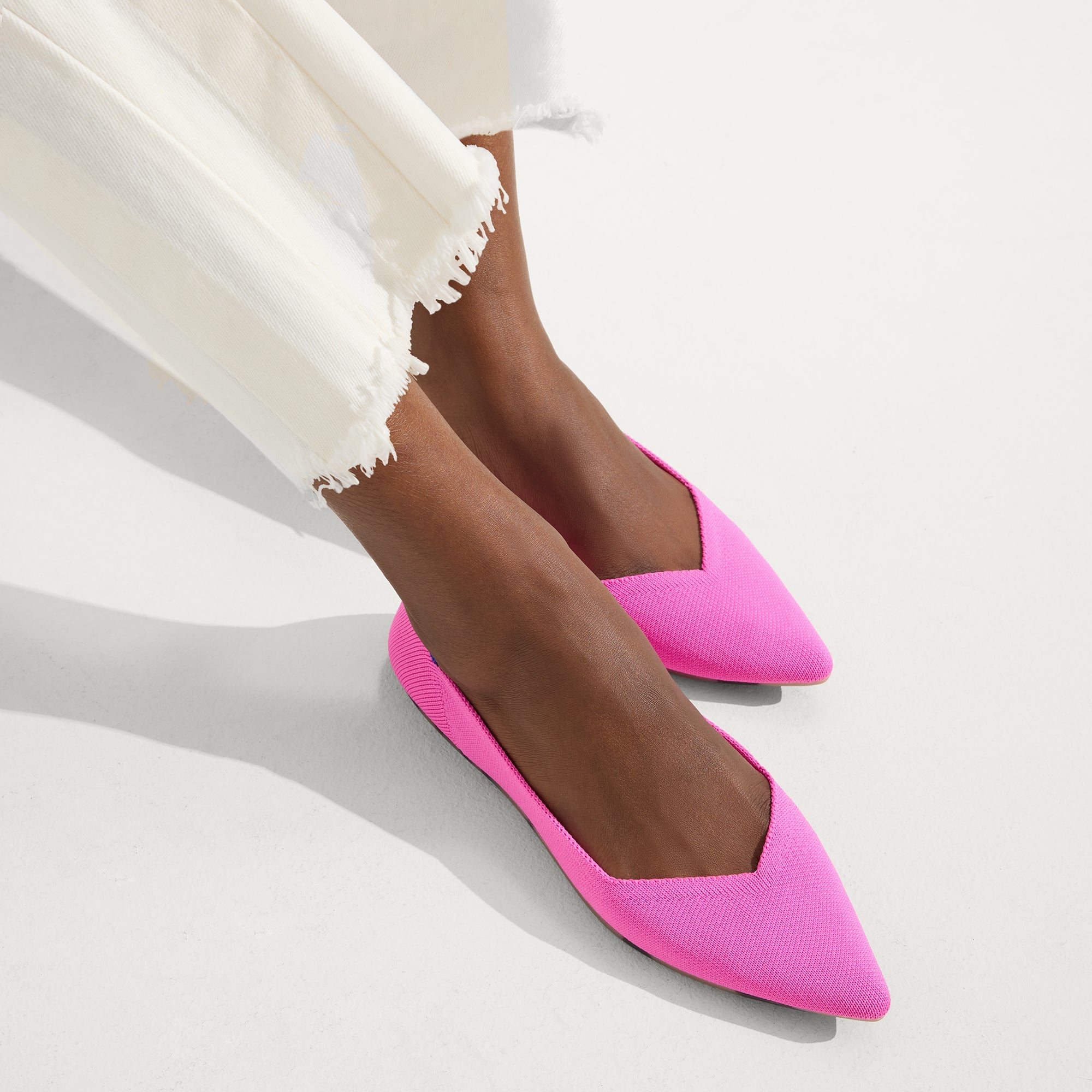 hover | Model wearing The Point in Dragon Fruit.