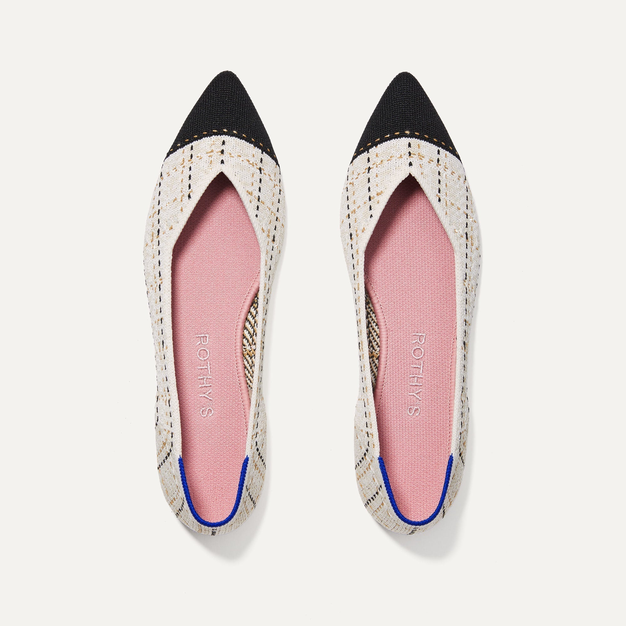 The Point in Moonlight Tweed shown from the top.