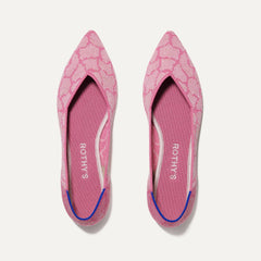 The Point in Rose Quartz shown from the top.