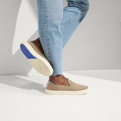 hover | Model wearing The Sneaker in Latte.