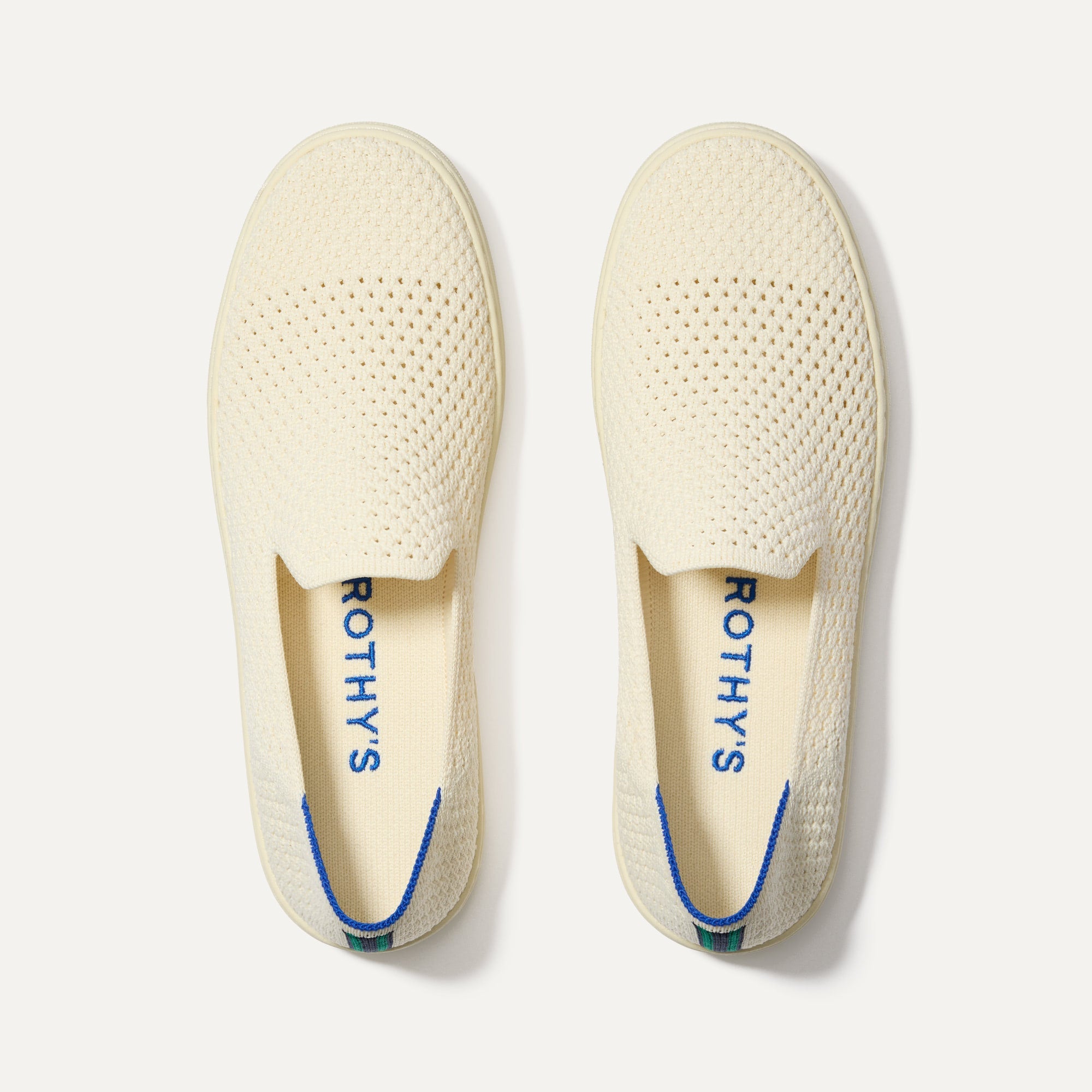 The Original Slip On Sneaker in Volley shown from the top.