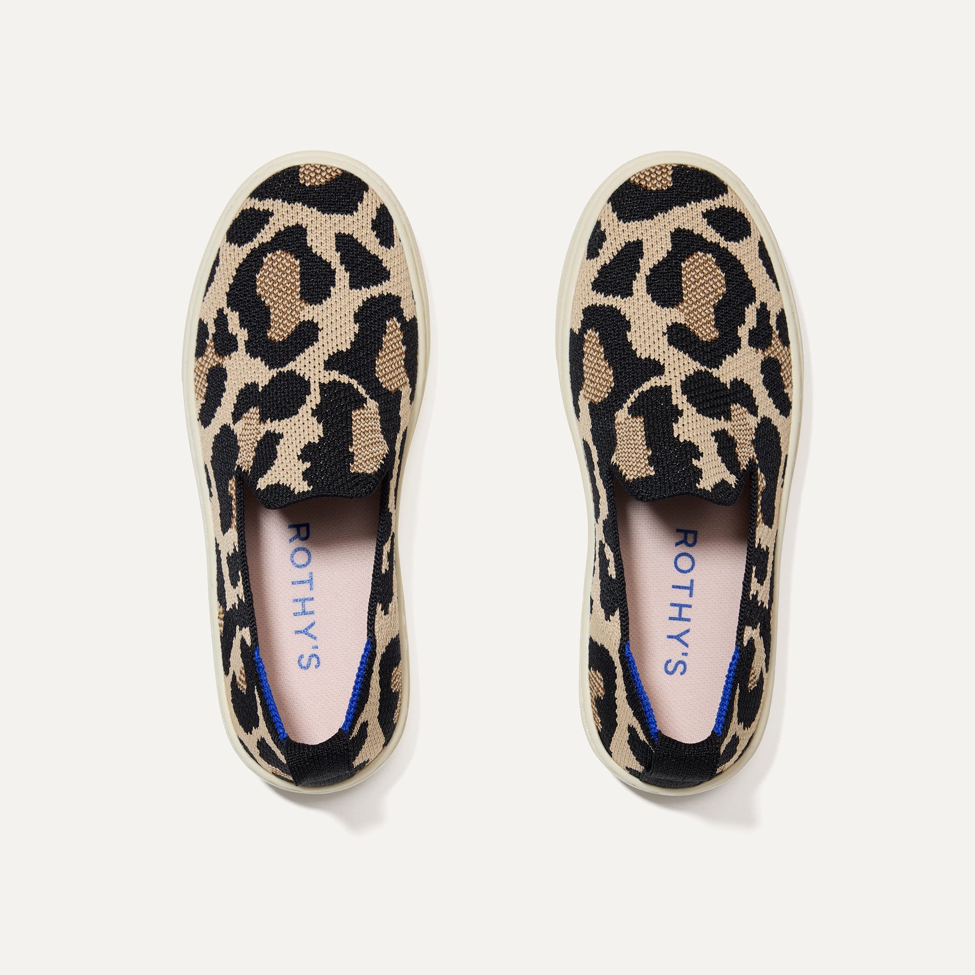 The Kids Sneaker in Desert Cat shown from the top.