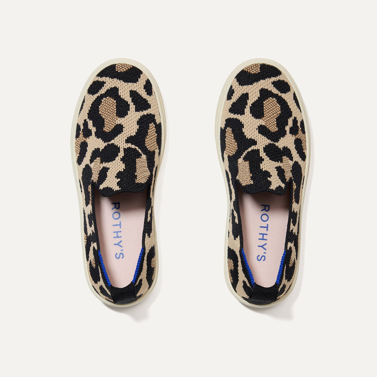 The Kids Sneaker in Desert Cat shown from the top.