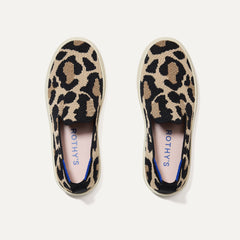 The Kids Sneaker in Desert Cat shown from the top.