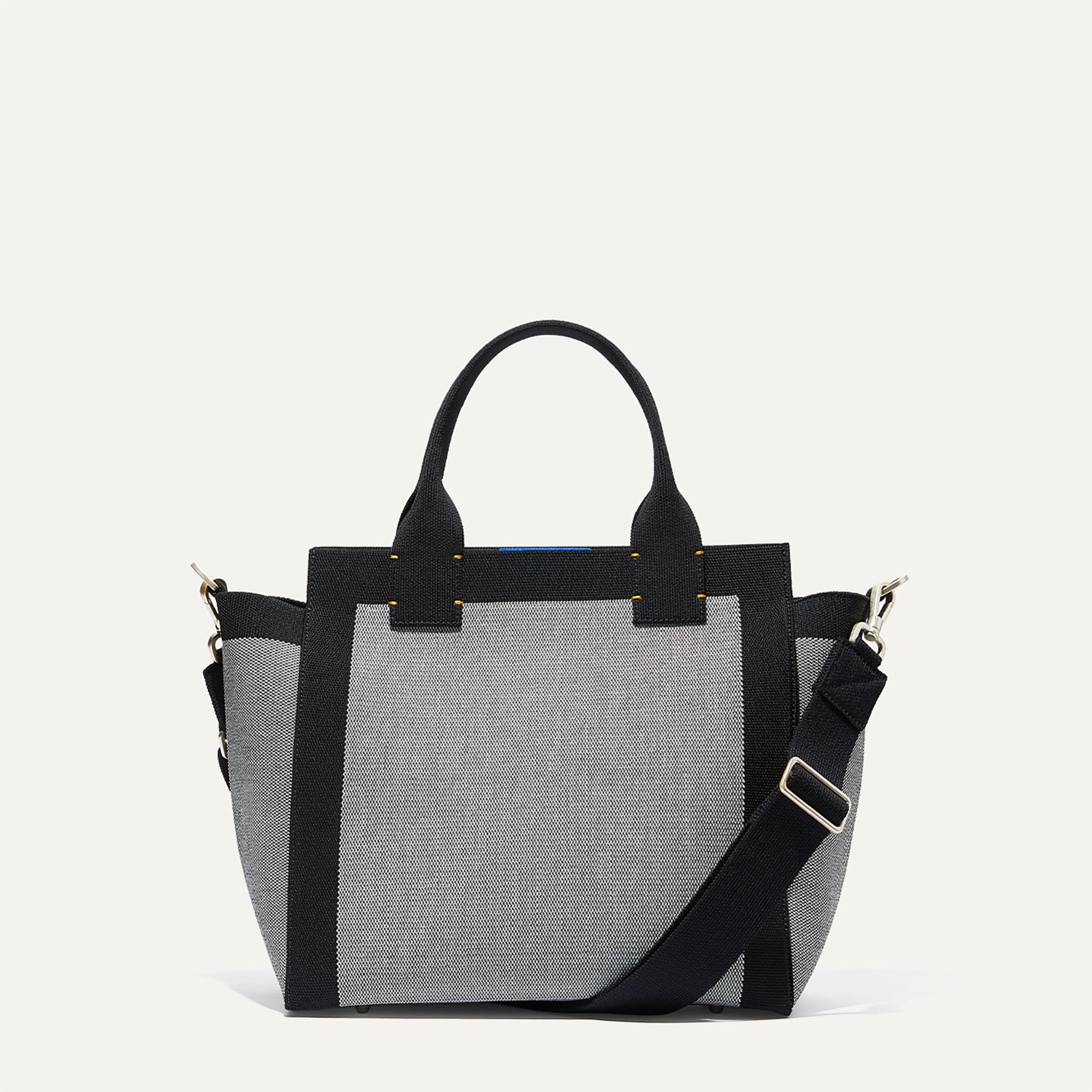PLP |The Handbag in Grey Mist shown from the front.