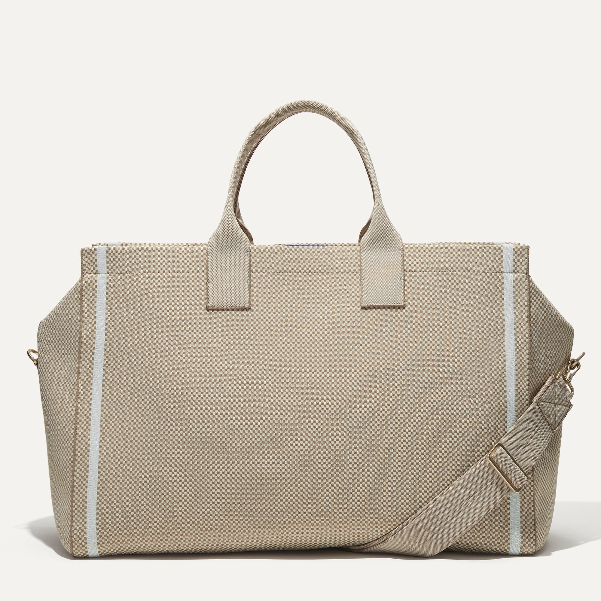 PLP |The Weekender in Coastal Mini Check shown from the front.