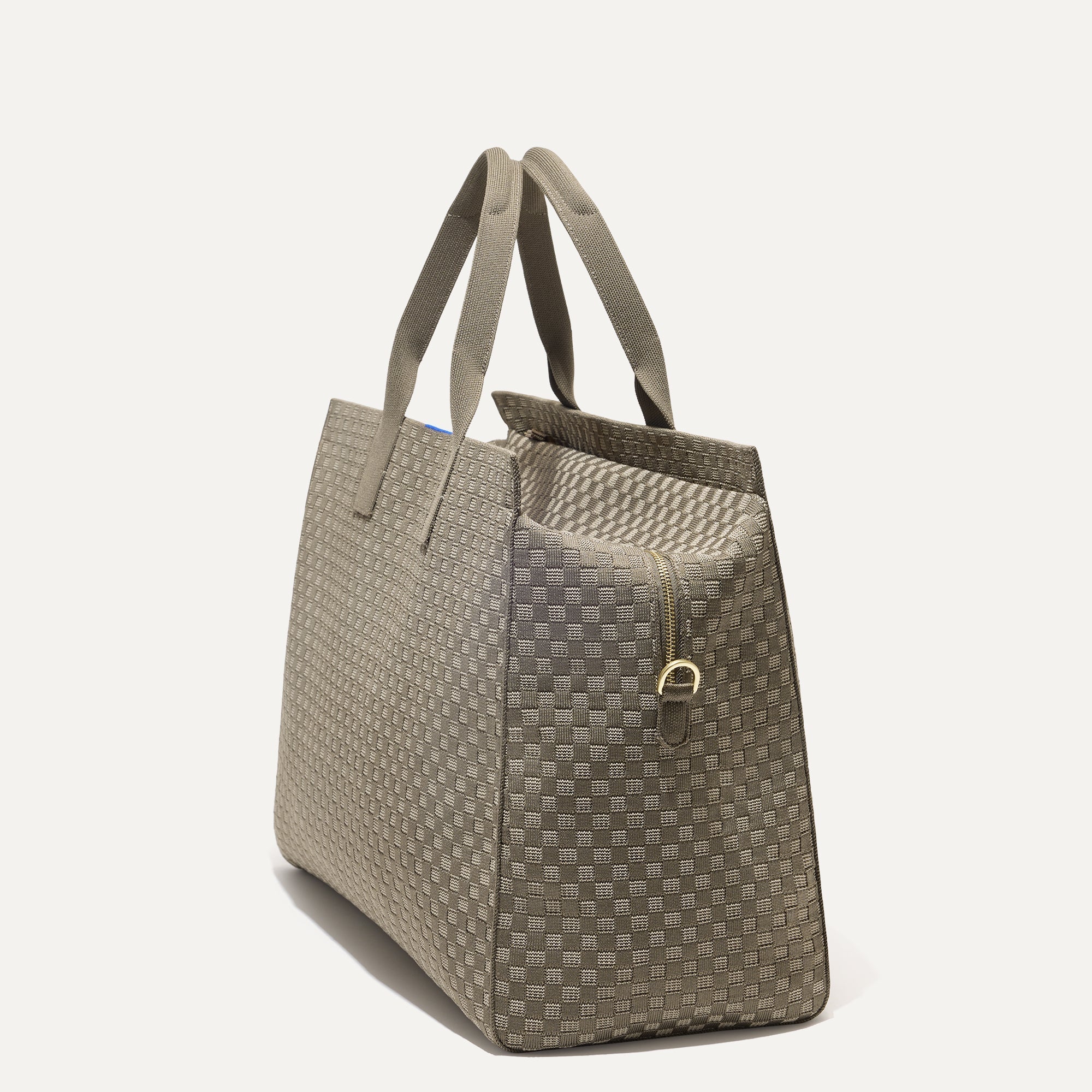 The Weekender in Safari Green shown from the side.