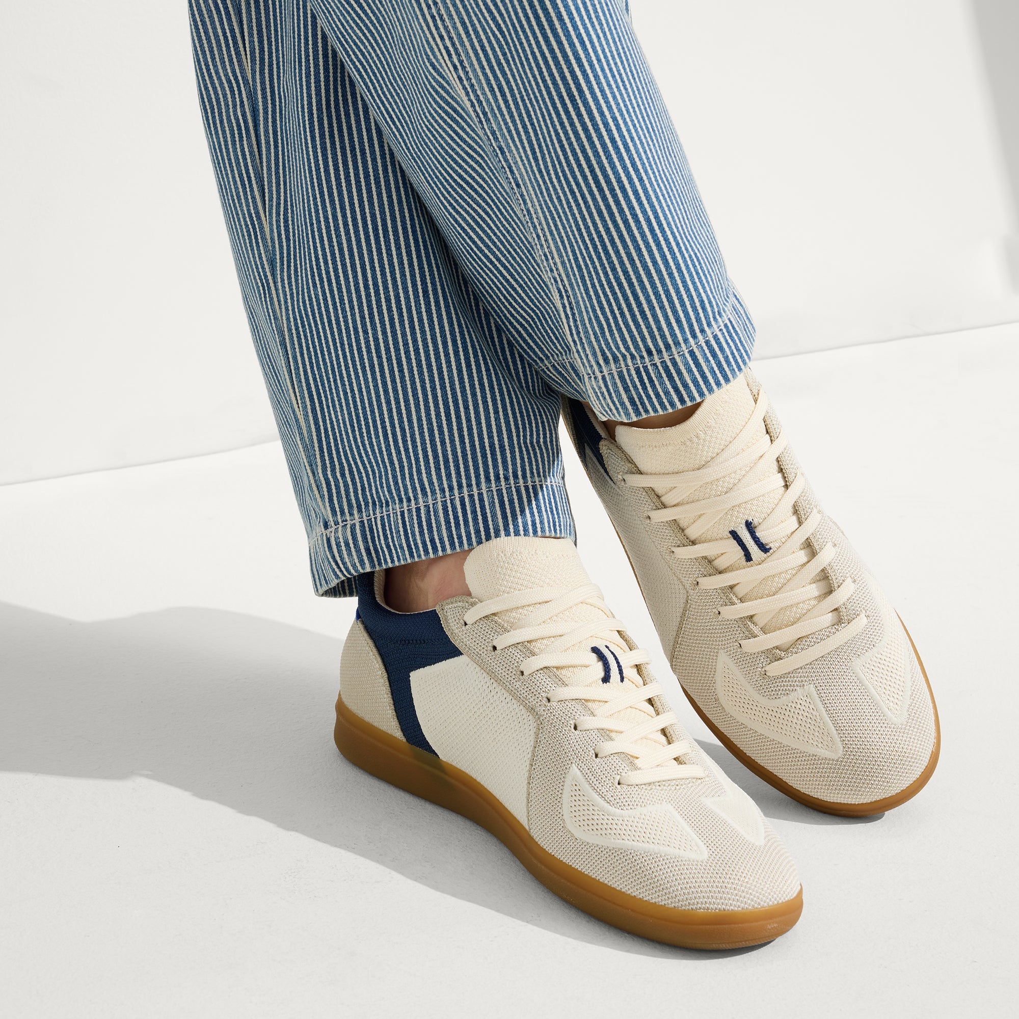 hover | Model wearing The RS01 Sneaker in Hudson.