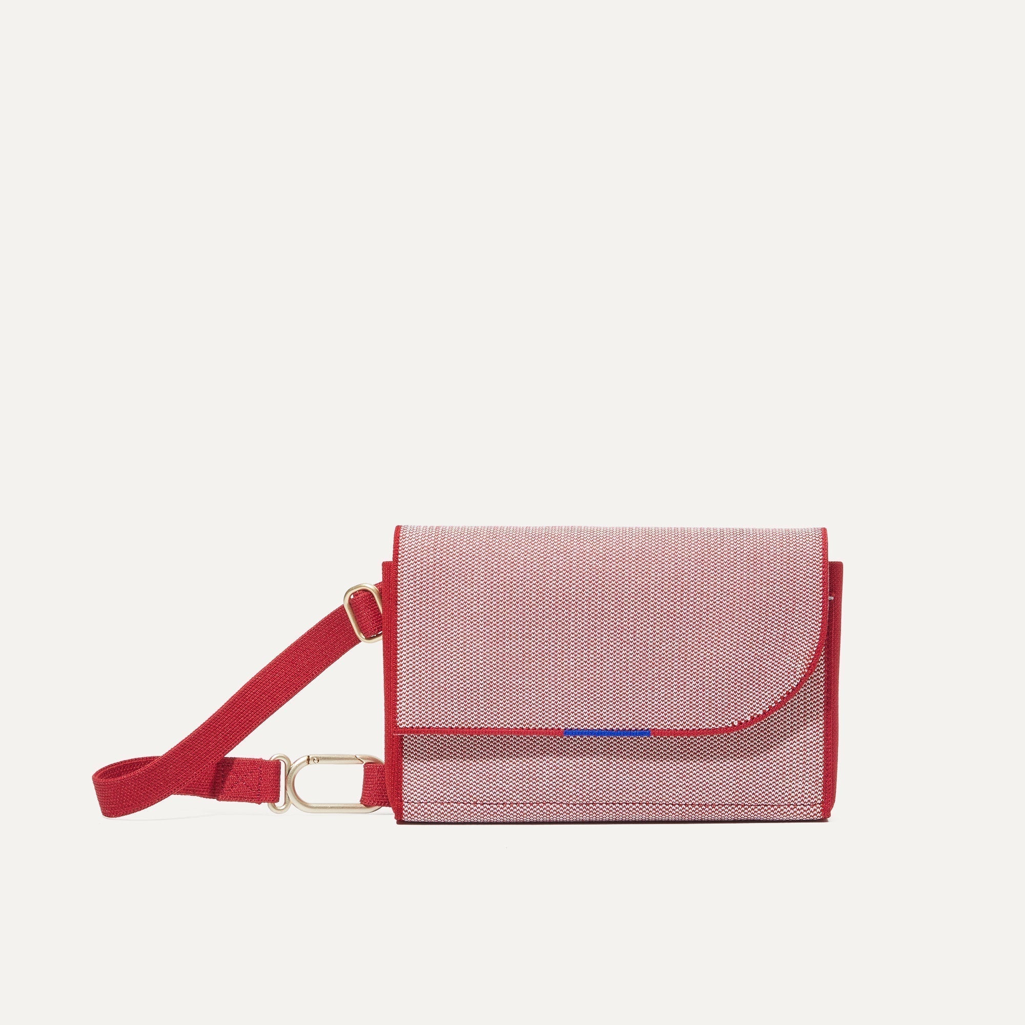 PLP |The Belt Bag in Light Poppy shown from the front.