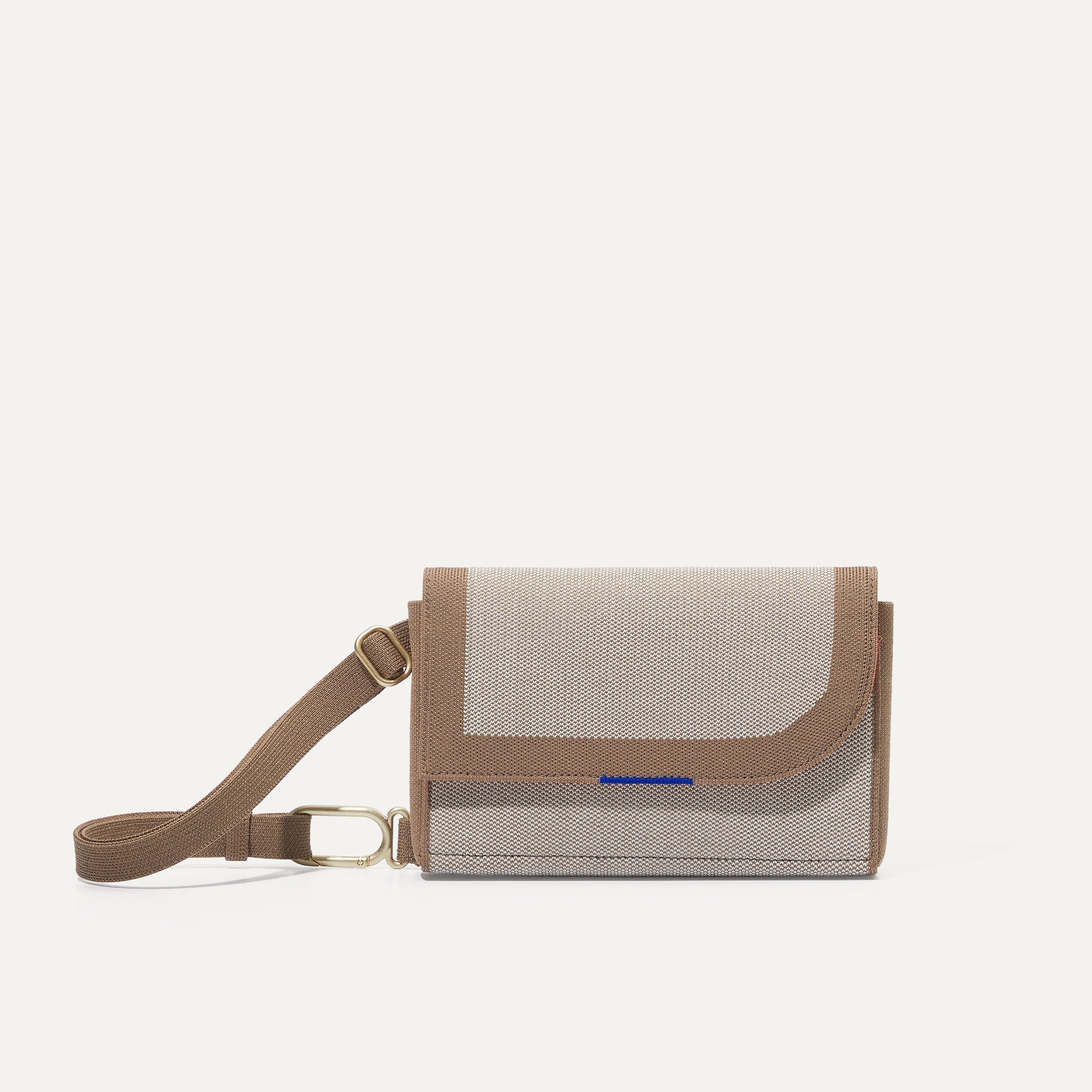 PLP |The Belt Bag in Light Portobello shown from the front.
