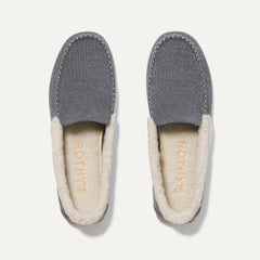 The Slipper in Mountain Grey shown from the top.