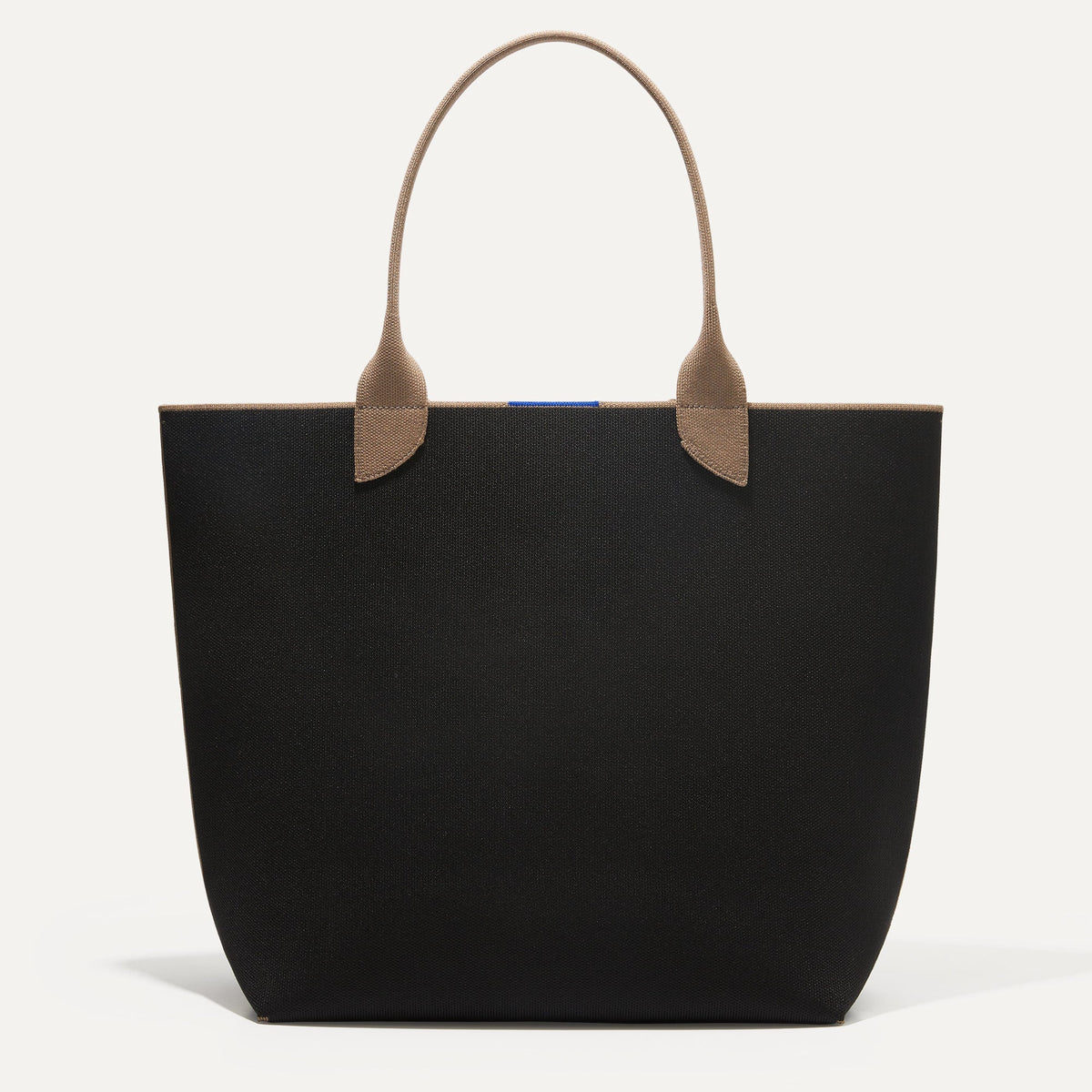 PLP |The Lightweight Tote in Black Portobello shown from the front.