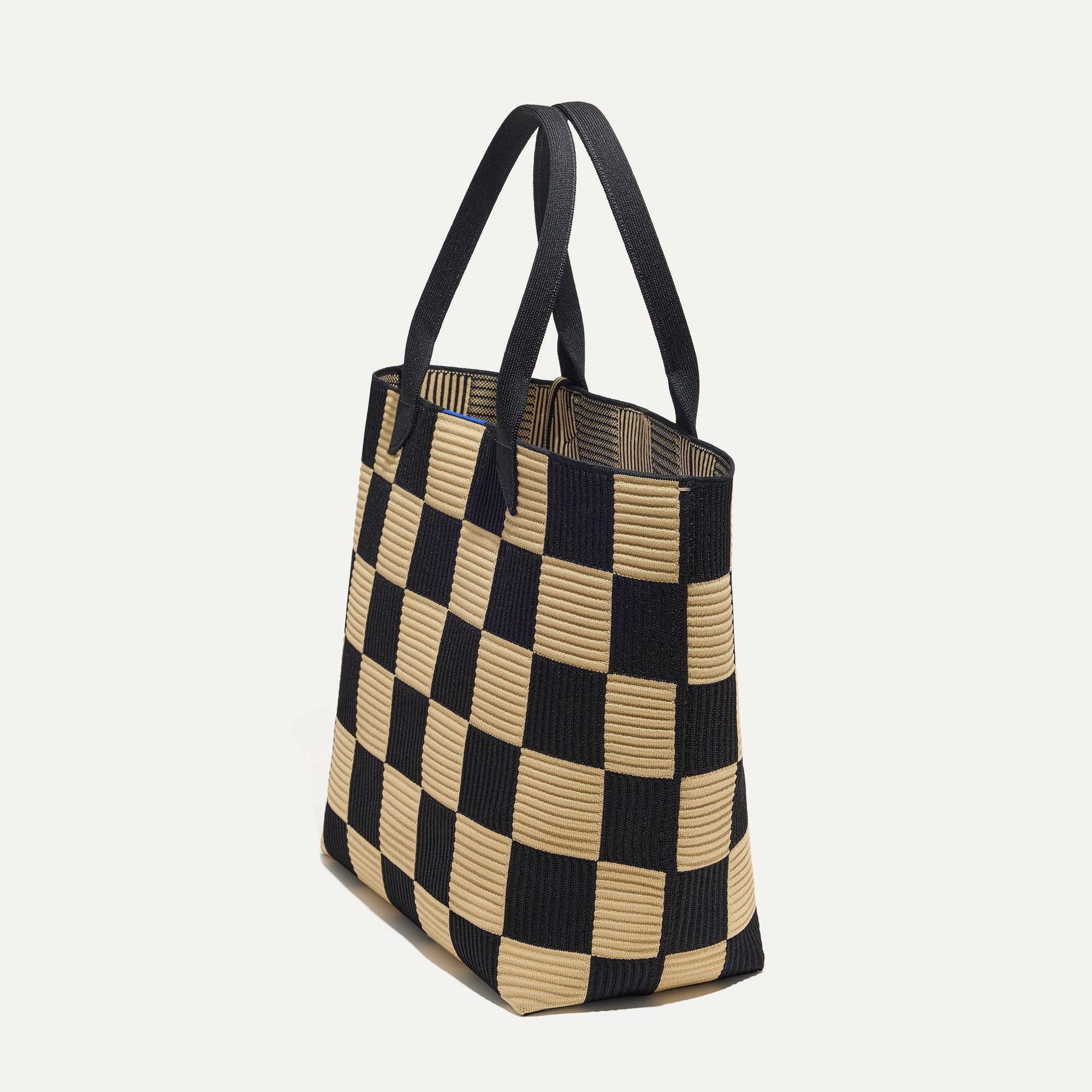 The Lightweight Tote in Checker Classic shown in diagonal view.