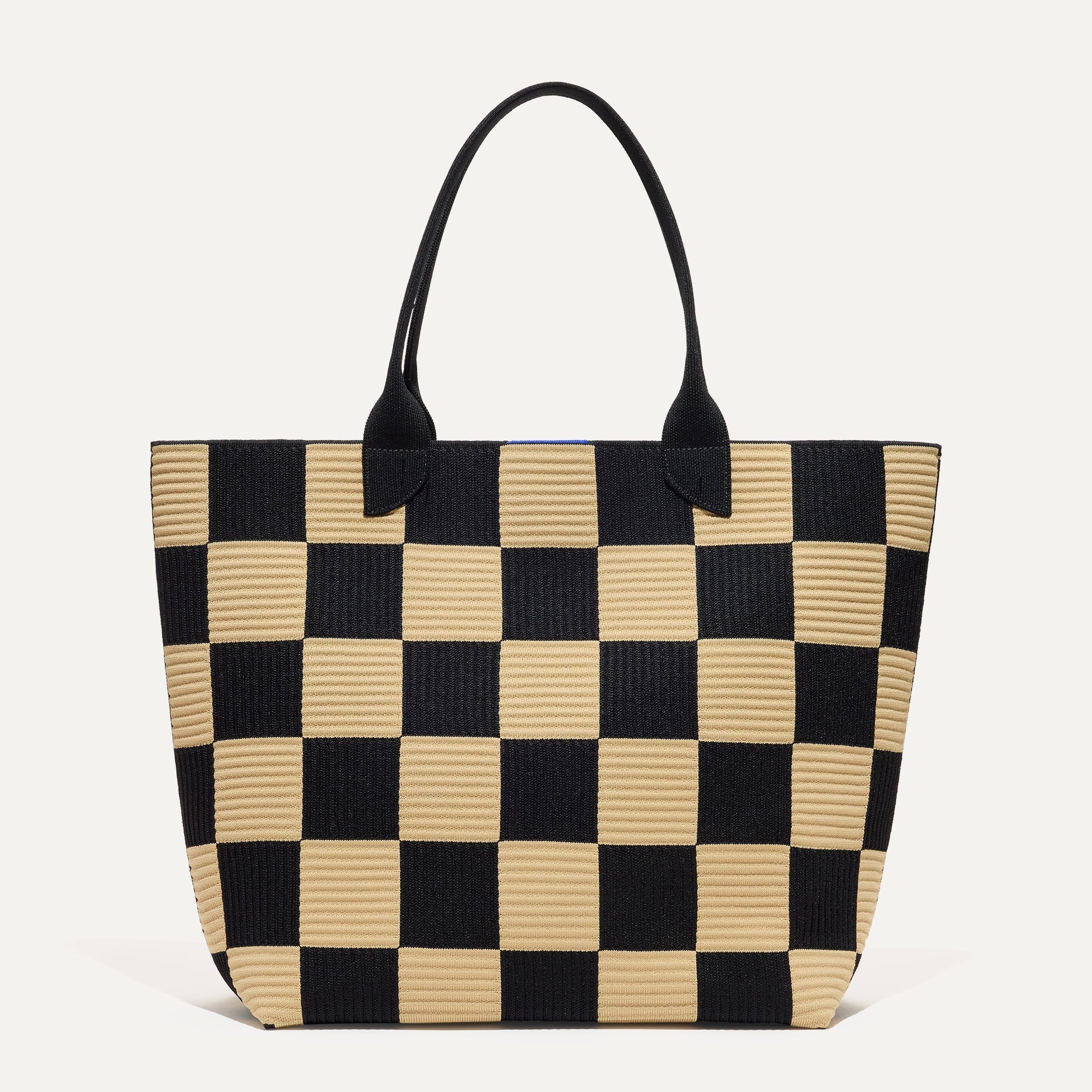 PDP |The Lightweight Tote in Checker Classic shown from the front.