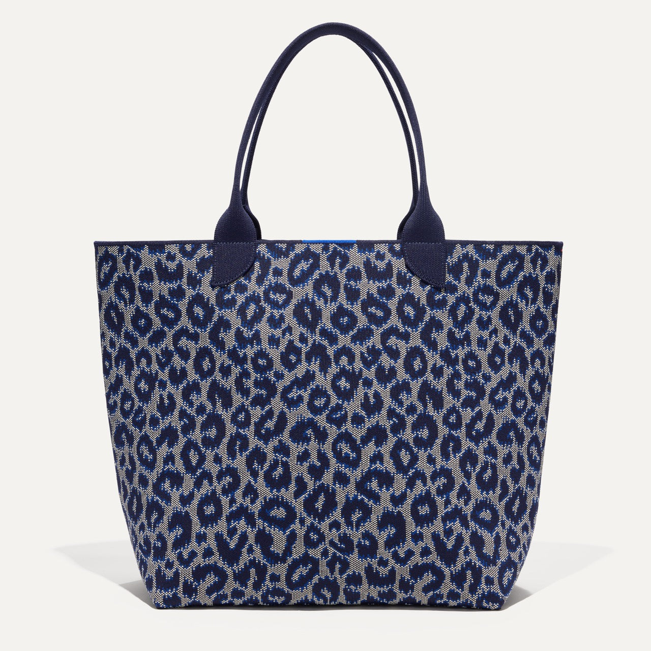 PLP |The Lightweight Tote in Indigo Cat shown from the front.