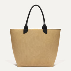 PDP |The Lightweight Tote in Shortbread shown from the front.