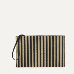 PDP |The Wristlet in Black Tie, shown from the front.