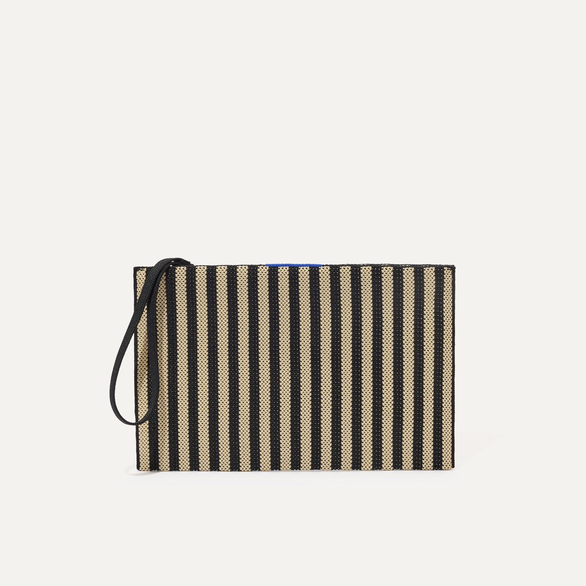 PLP |The Wristlet in Black Tie, shown from the front.