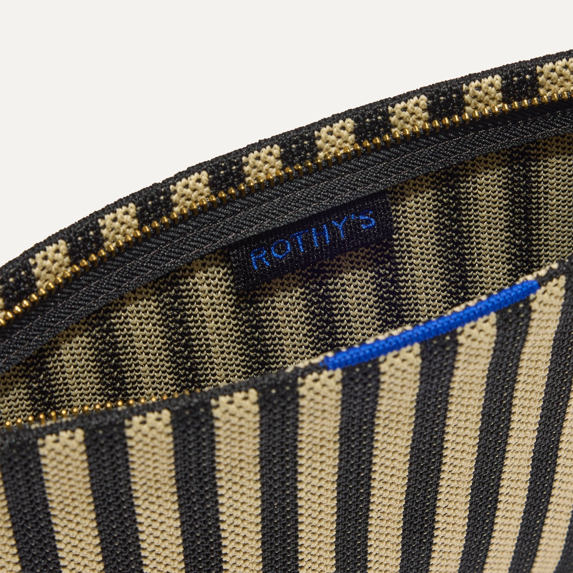 A closeup of The Wristlet in Black Tie.