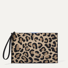 PDP |The Wristlet in Desert Cat shown from the front.