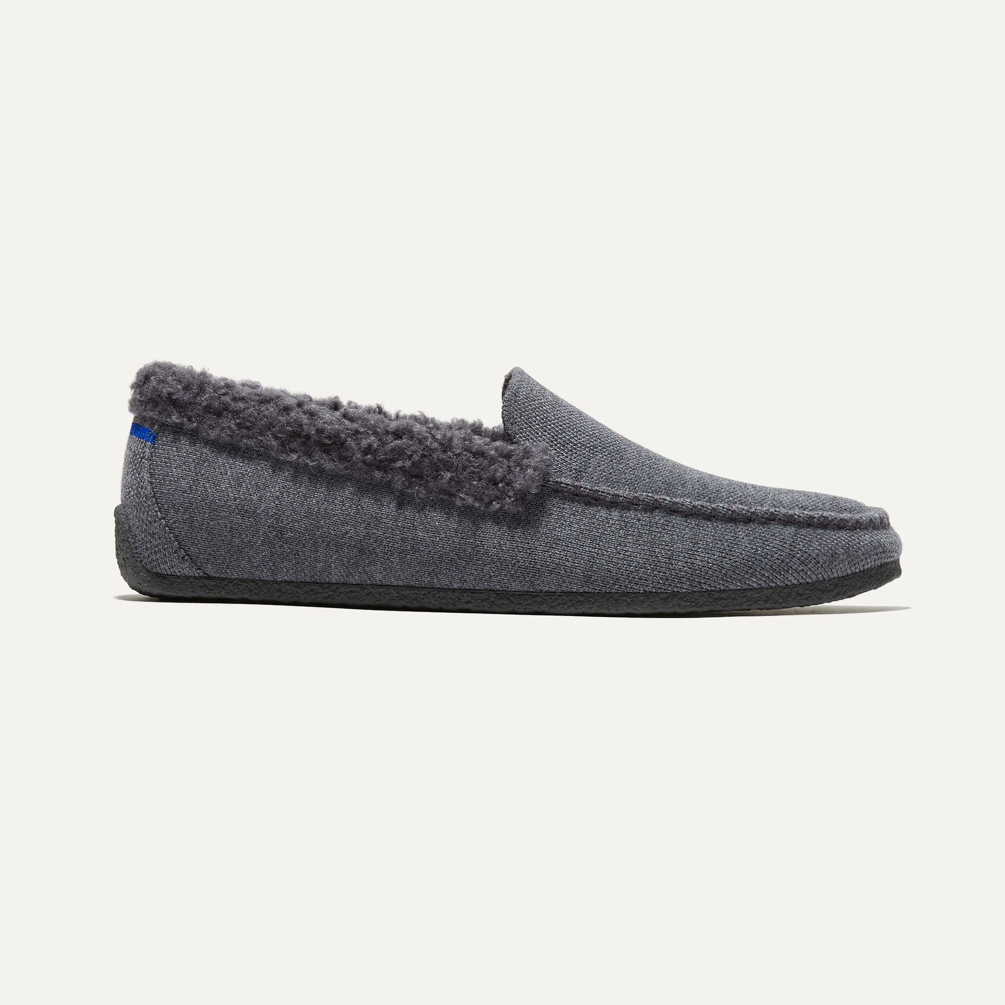 The Slipper in Mountain Grey shown from the top.
