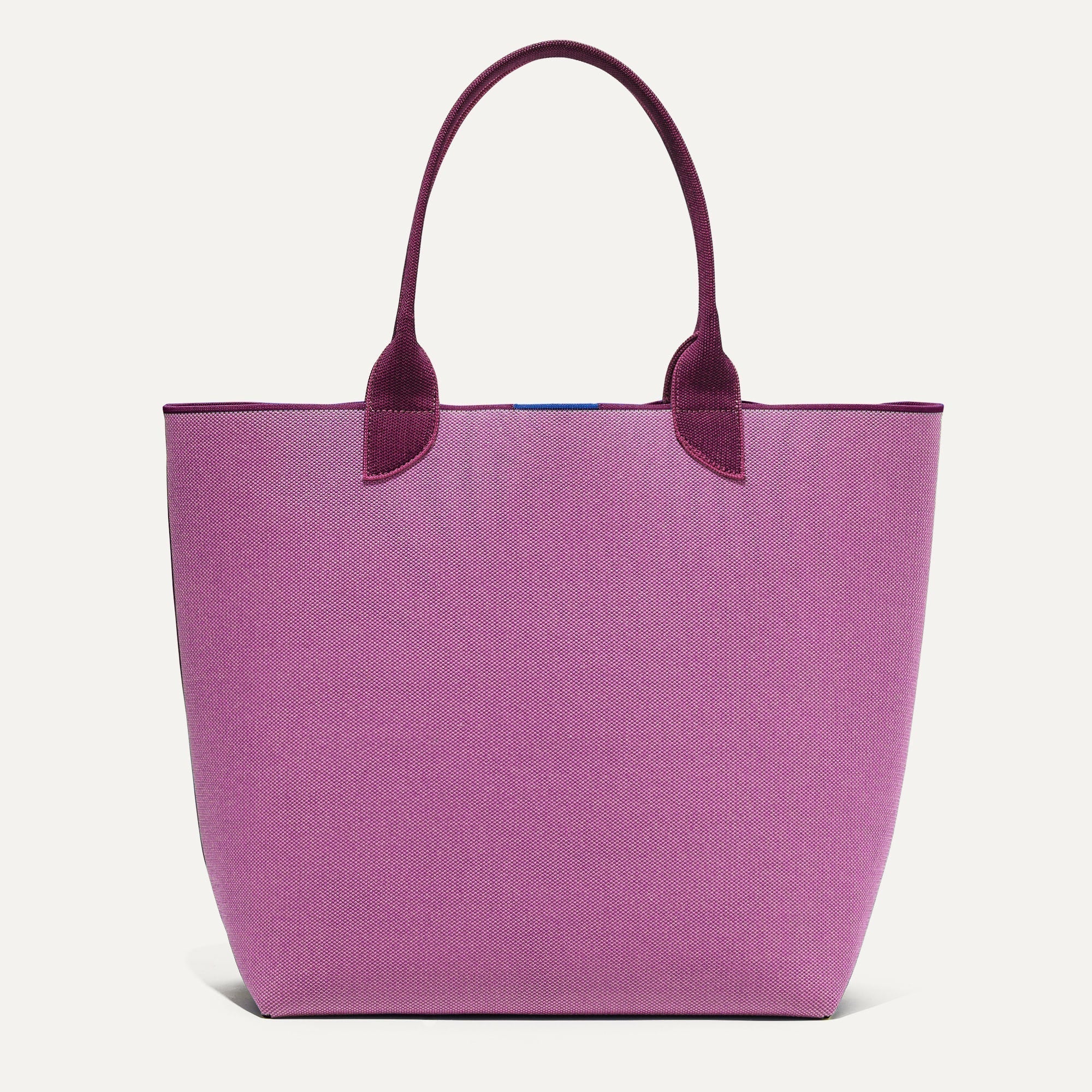 PLP |The Reversible Lightweight Tote in Collegiate Currant shown from the front.