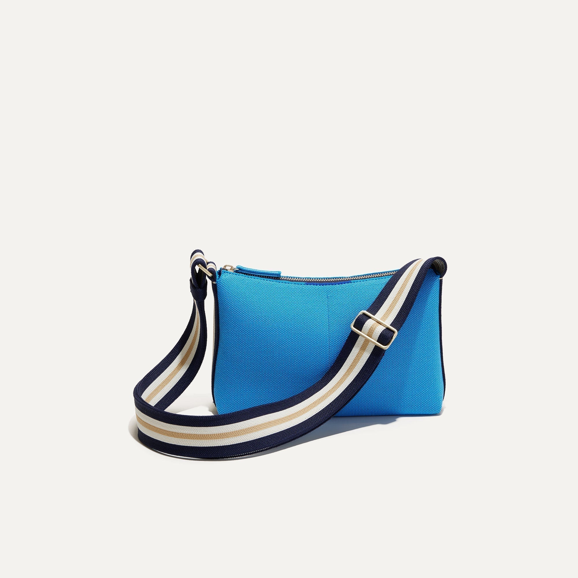 PLP |The Casual Crossbody in Cerulean Sky, shown from the front.