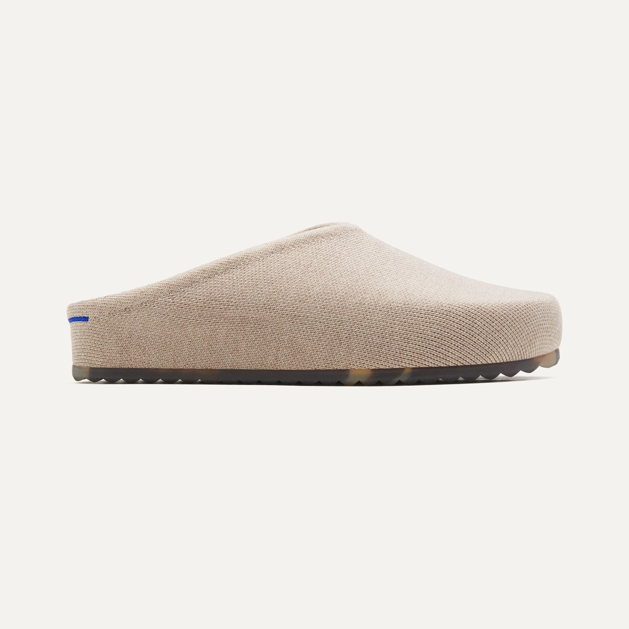 The Casual Clog in Dove shown from the side.