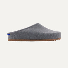 The Casual Clog in Mountain Grey shown from the side.
