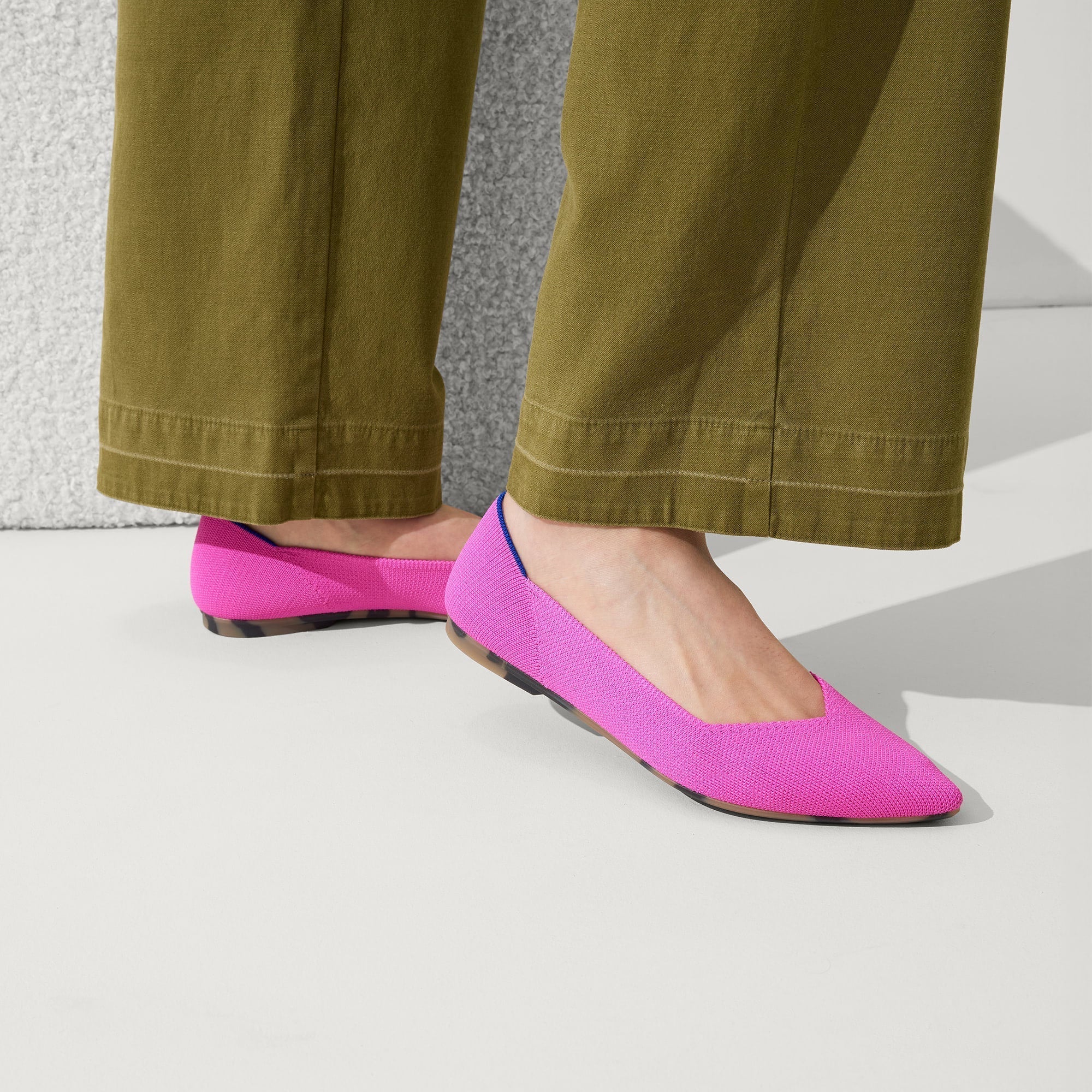 hover | Model wearing The Point II in Dragon Fruit.