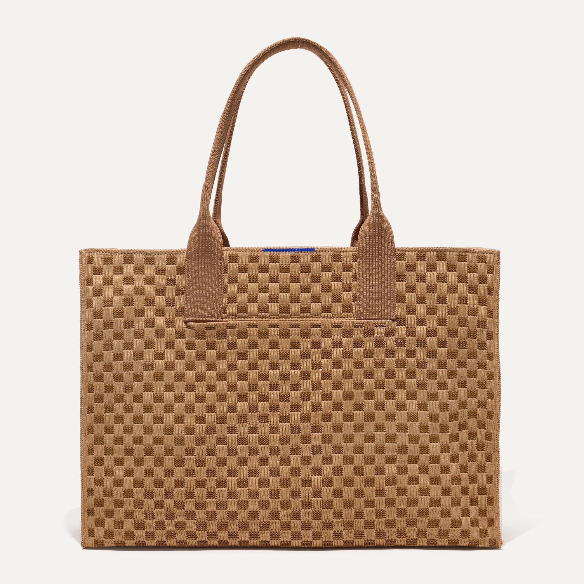 PDP |The Classic Tote in Hazelnut, shown from the front. 