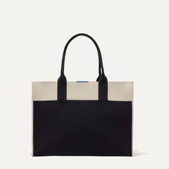 PLP |The Classic Tote in Luna, shown from the front.