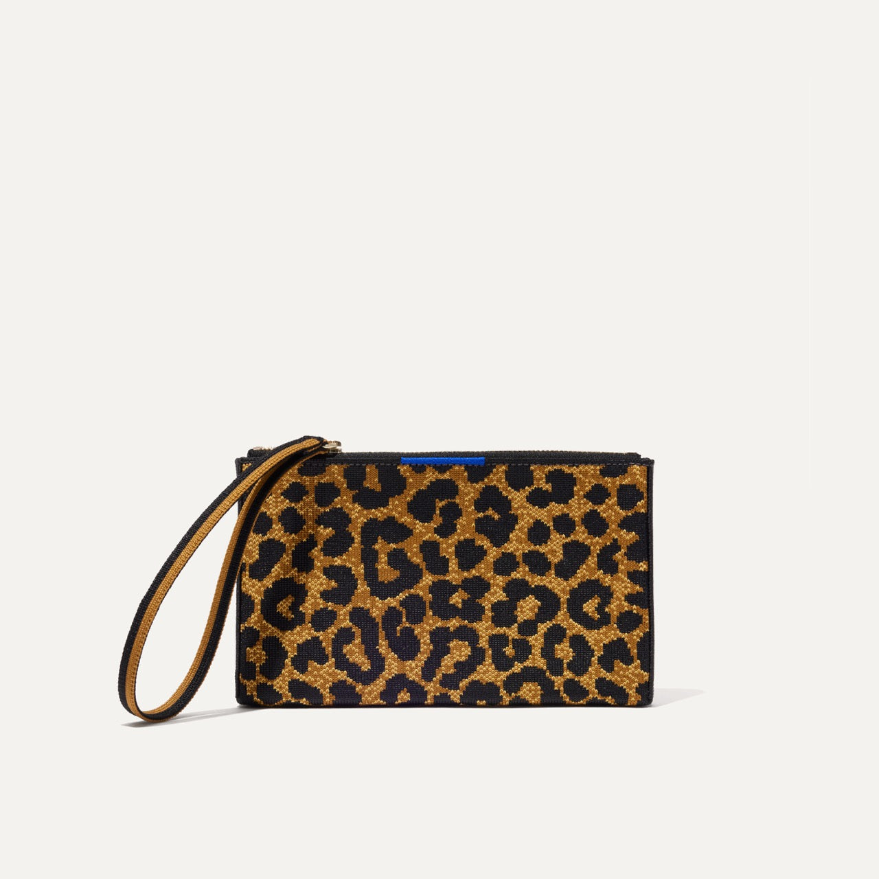 PLP |The Wallet Wristlet in Classic Leopard, shown from the front.