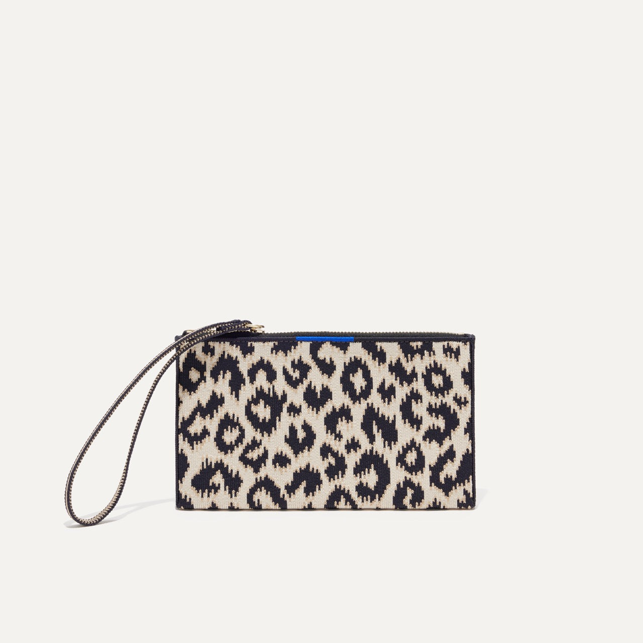 PLP |The Wallet Wristlet in Sandy Cat, shown from the front.