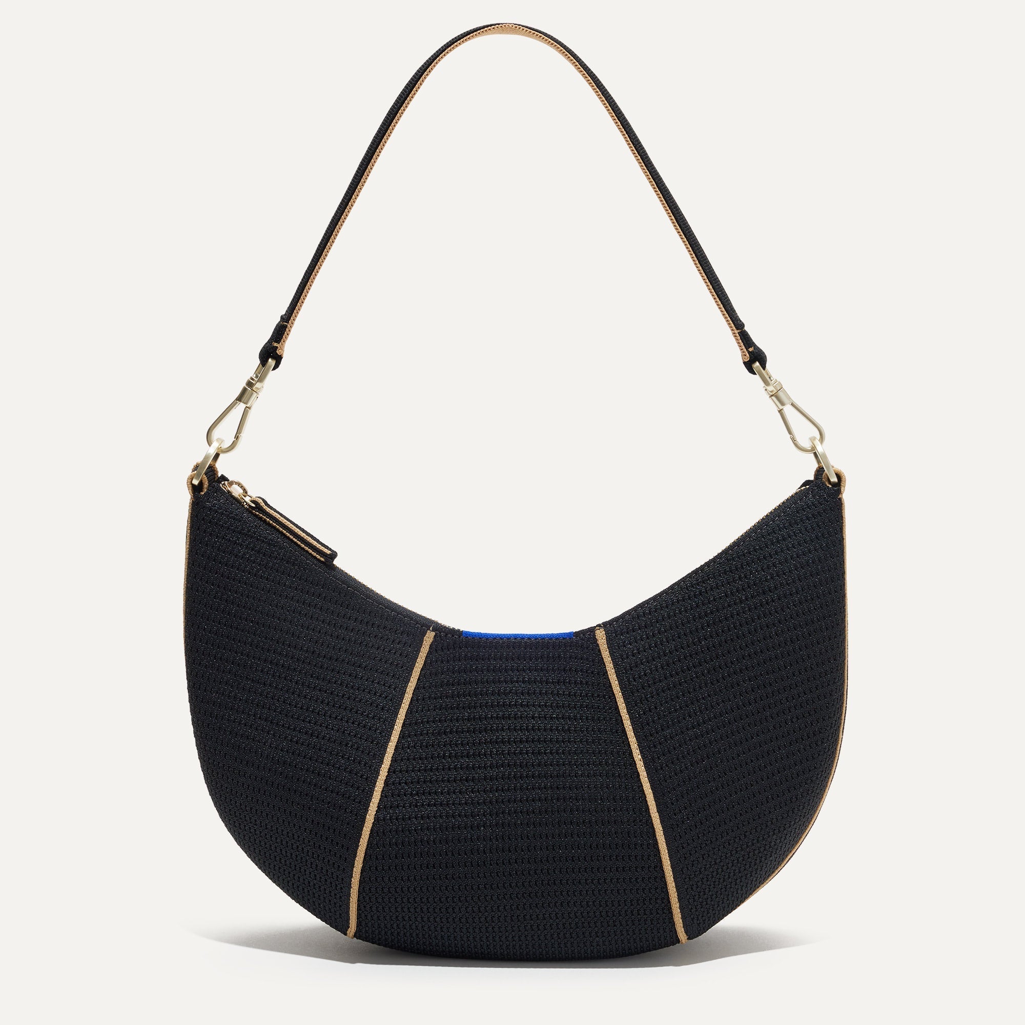 PDP |The Crescent Bag in Black.