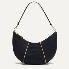 PDP |The Crescent Bag in Black.