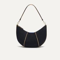 PLP |The Crescent Bag in Black.