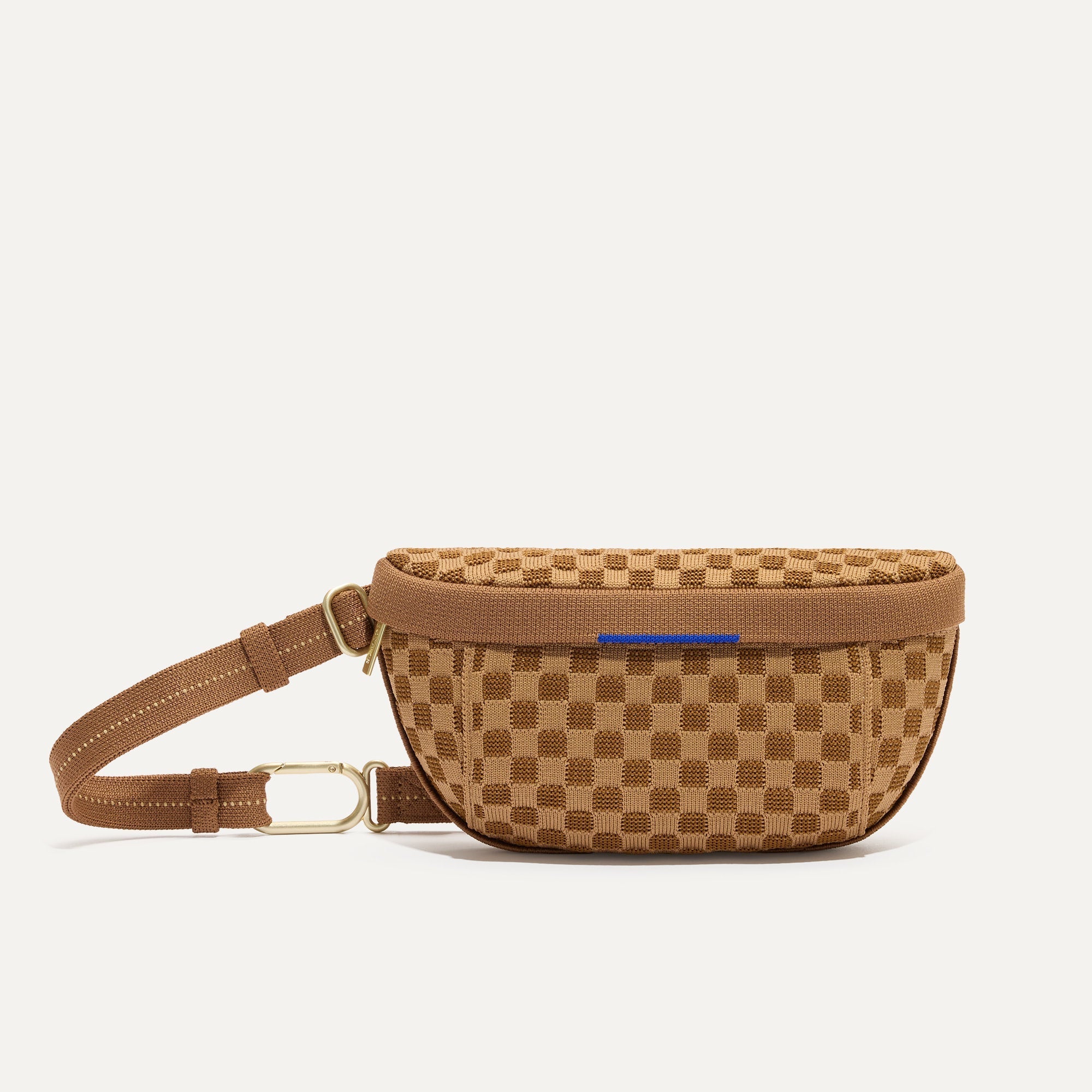 PLP |The Casual Sling in Hazelnut shown from the front.