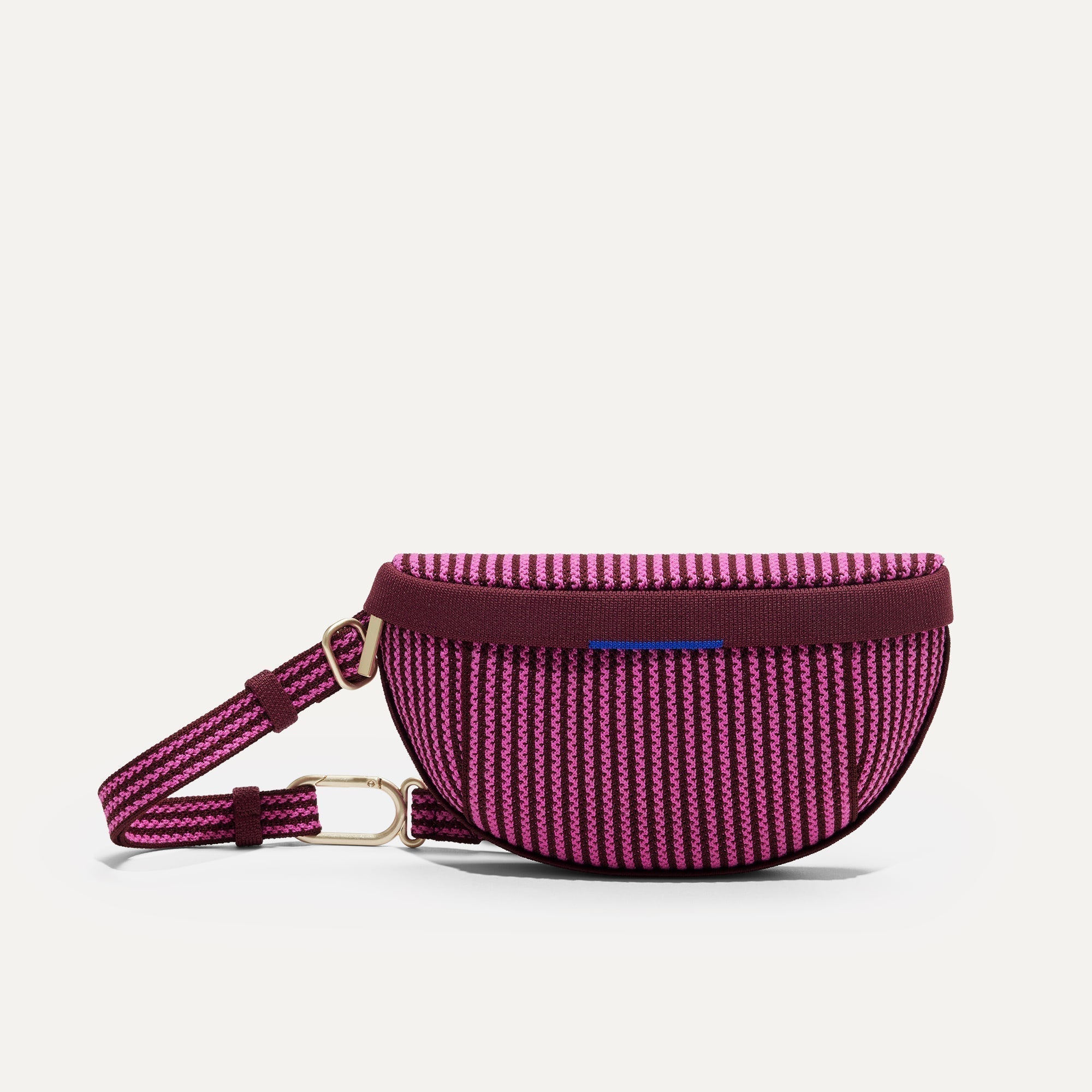 PLP |The Casual Sling in Sangria Stripe shown from the front.