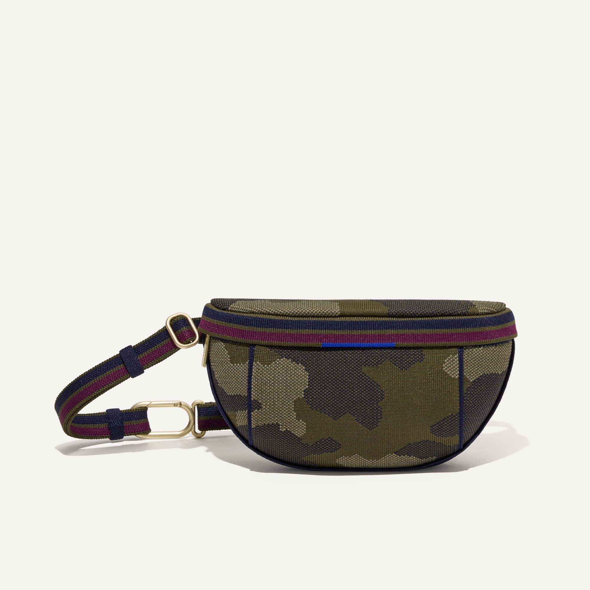 PLP |The Casual Sling in Spruce Camo shown from the front.