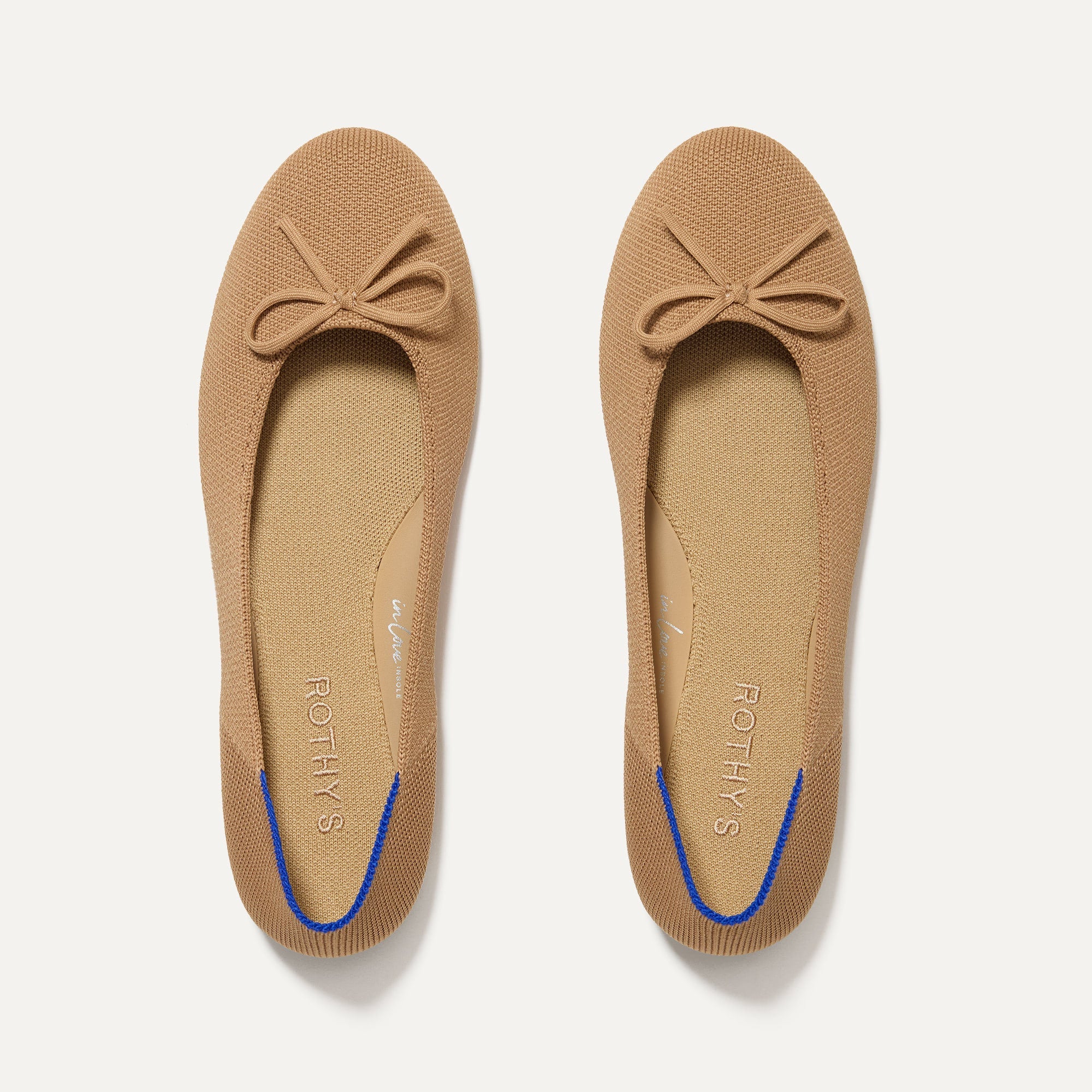 The Ballet Flat in Wren shown from the top.