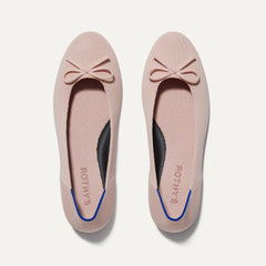 The Ballet Flat in Ballerina shown from the top.