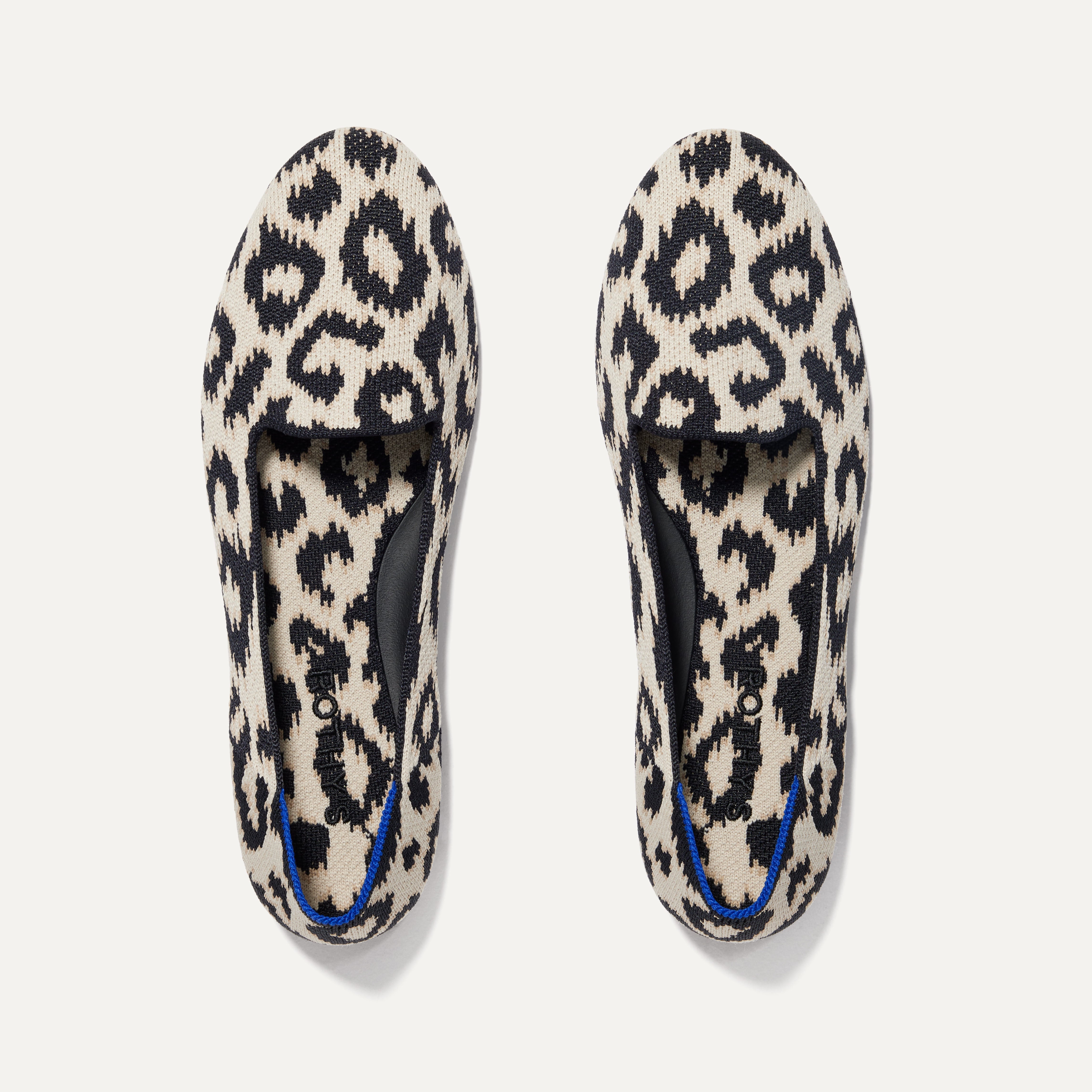 The Lounge Loafer in Sandy Cat shown from the top.