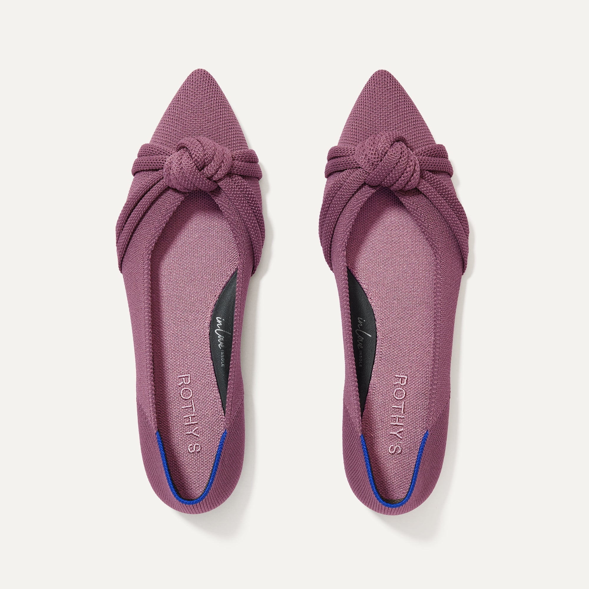 The Knot Point II in Mauve shown from the top.