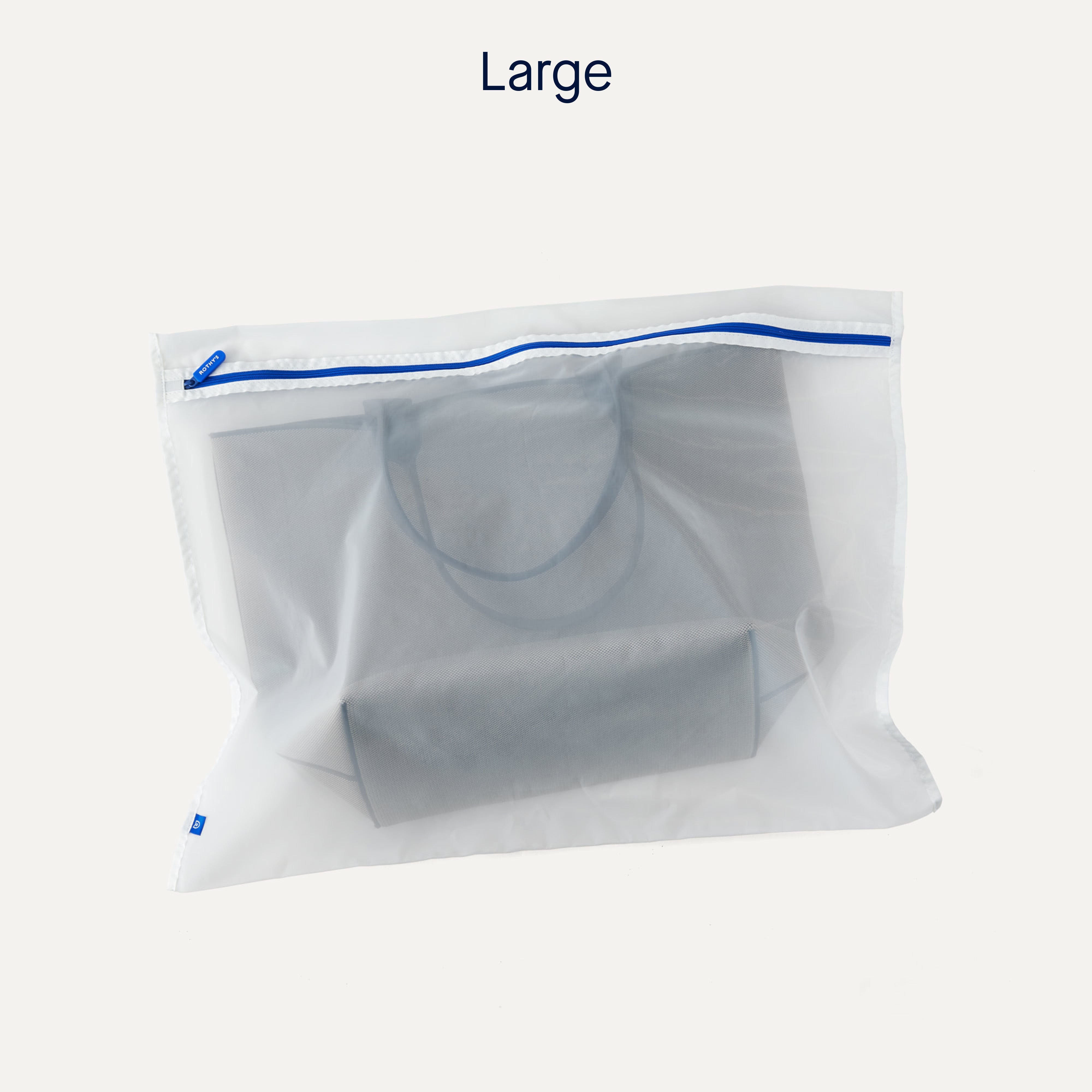 The Easy Wash Bag in Large with The Lightweight Tote inside.