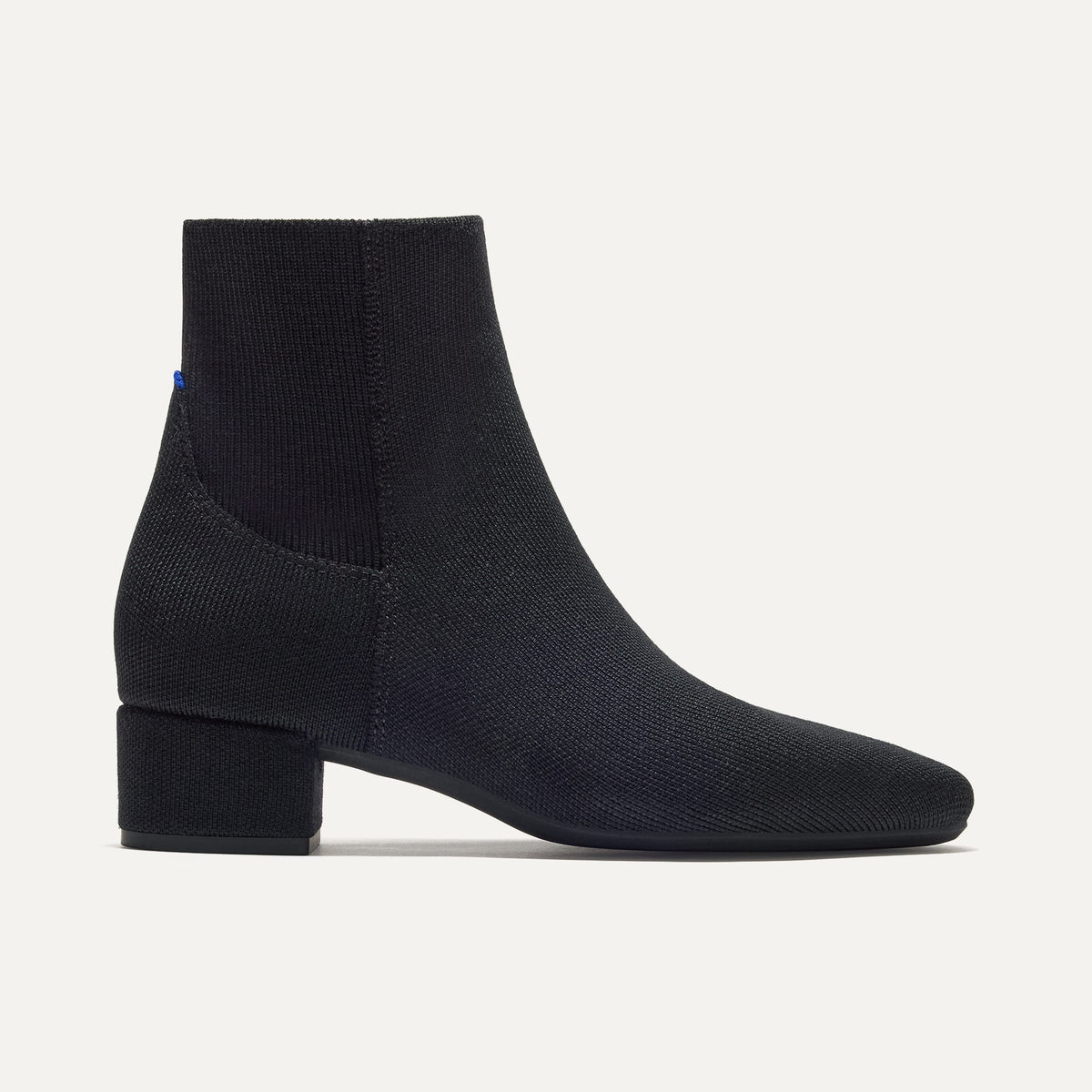 The Classic Boot in Black shown from the side.